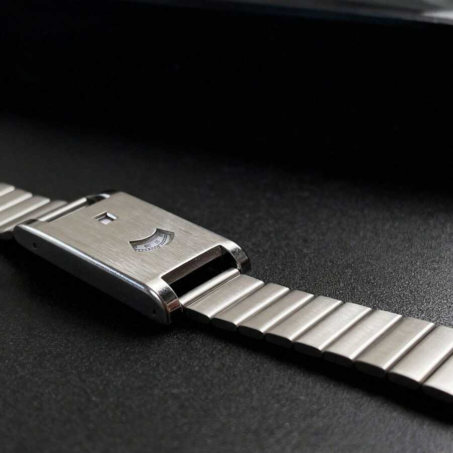 Luxury Watch Gold And Black - 1pc Niche Design Artistic Square Watch,