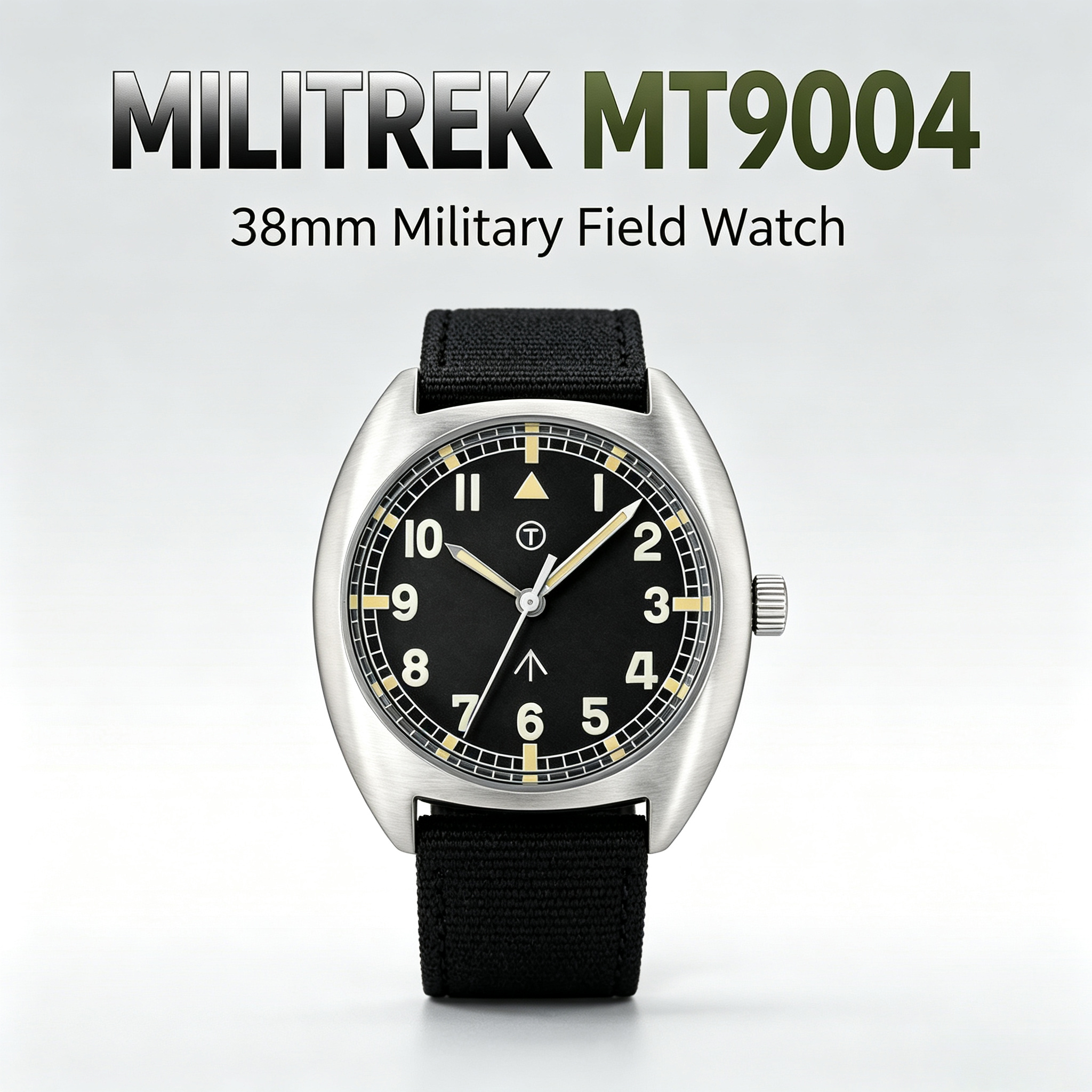 Field Watch Military - MILITREK New MT9004 38mm Military Field