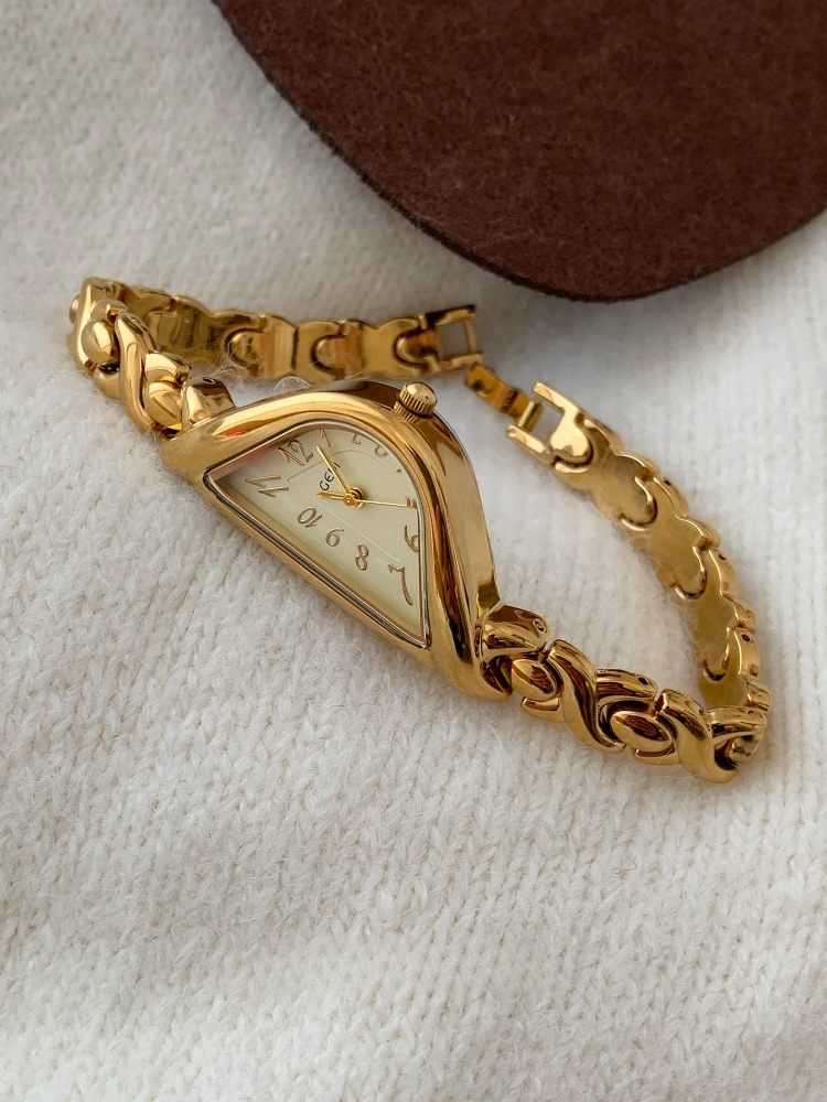 Luxury Watch For Women - Light Luxury 22mm Gold Waterproof Quartz