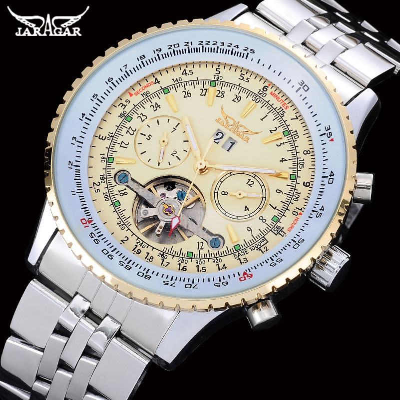Minute Repeater Watch - JARAGAR Mens Watches Luxury Stainless Steel