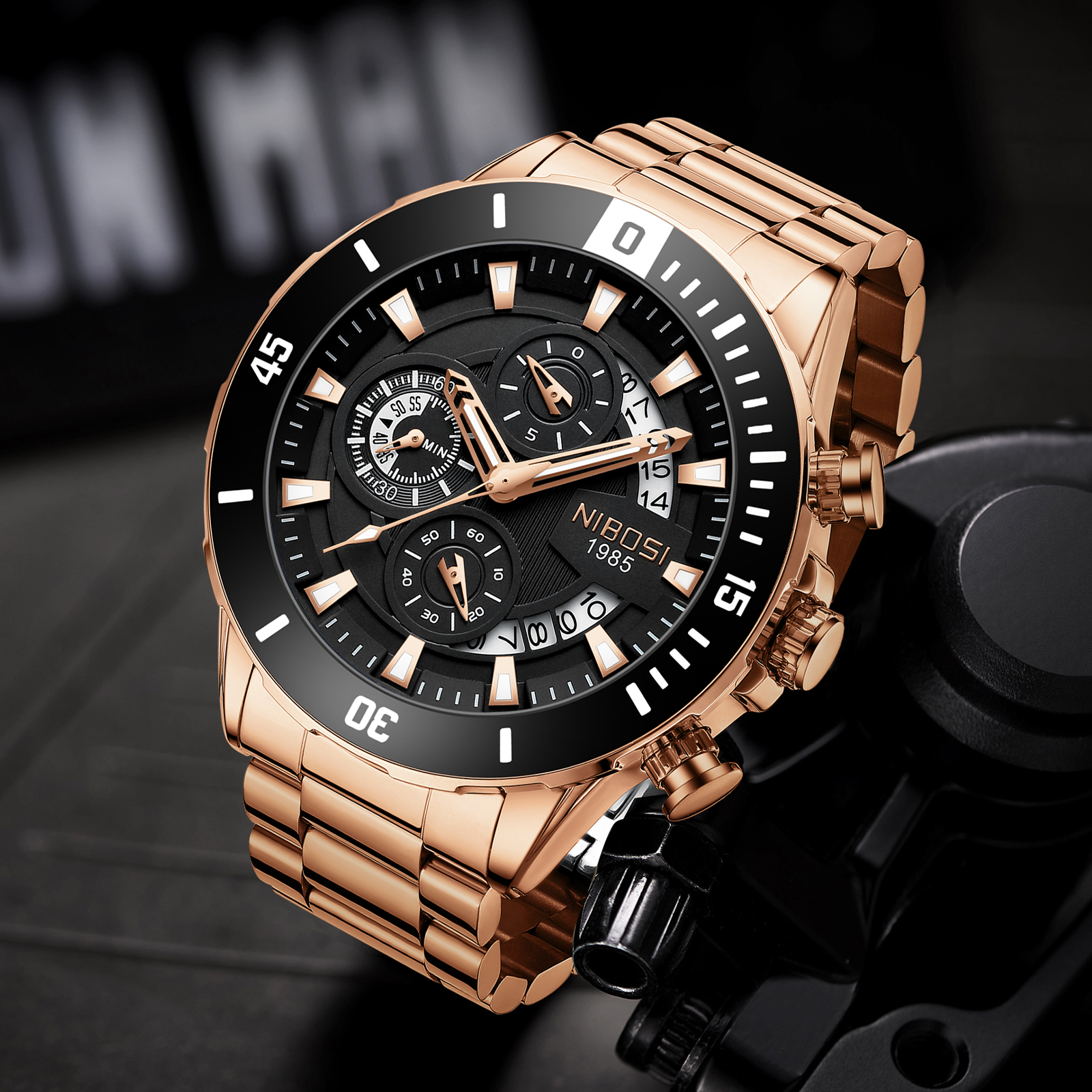 Luxury Watch For Men - NIBOSI New Men's Watches Top Brand