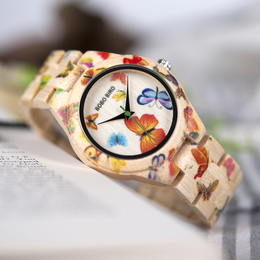 Lux Watch - BOBO BIRD Wood Women Watches Luxury