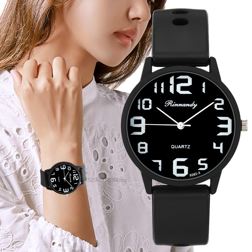 Lux Watch - Women Fashion Silicone Watches Set Minimalist