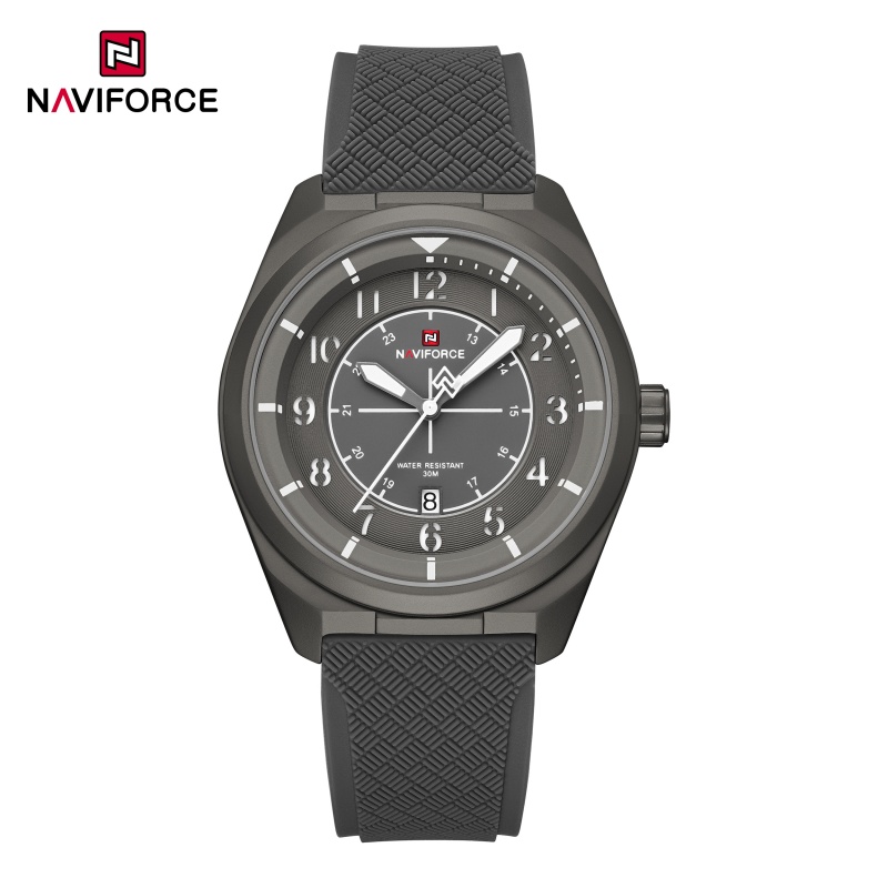 Field Watch Military - NAVIFORCE Men Quartz Calendar Watch 3ATM