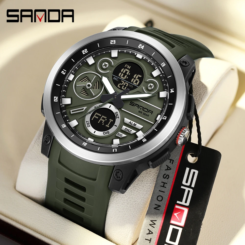 Minute Repeater Watch - SANDA Brand 3379 New Men's Electronic