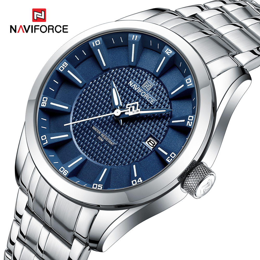 Field Watch Military - NAVIFORCE Brand Business Luxury Watch Men