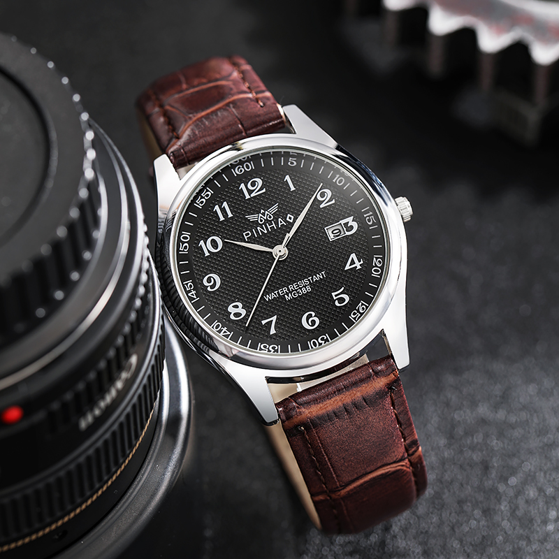 Field Watch Military - Casual Fashion Leather Strap Men Watches