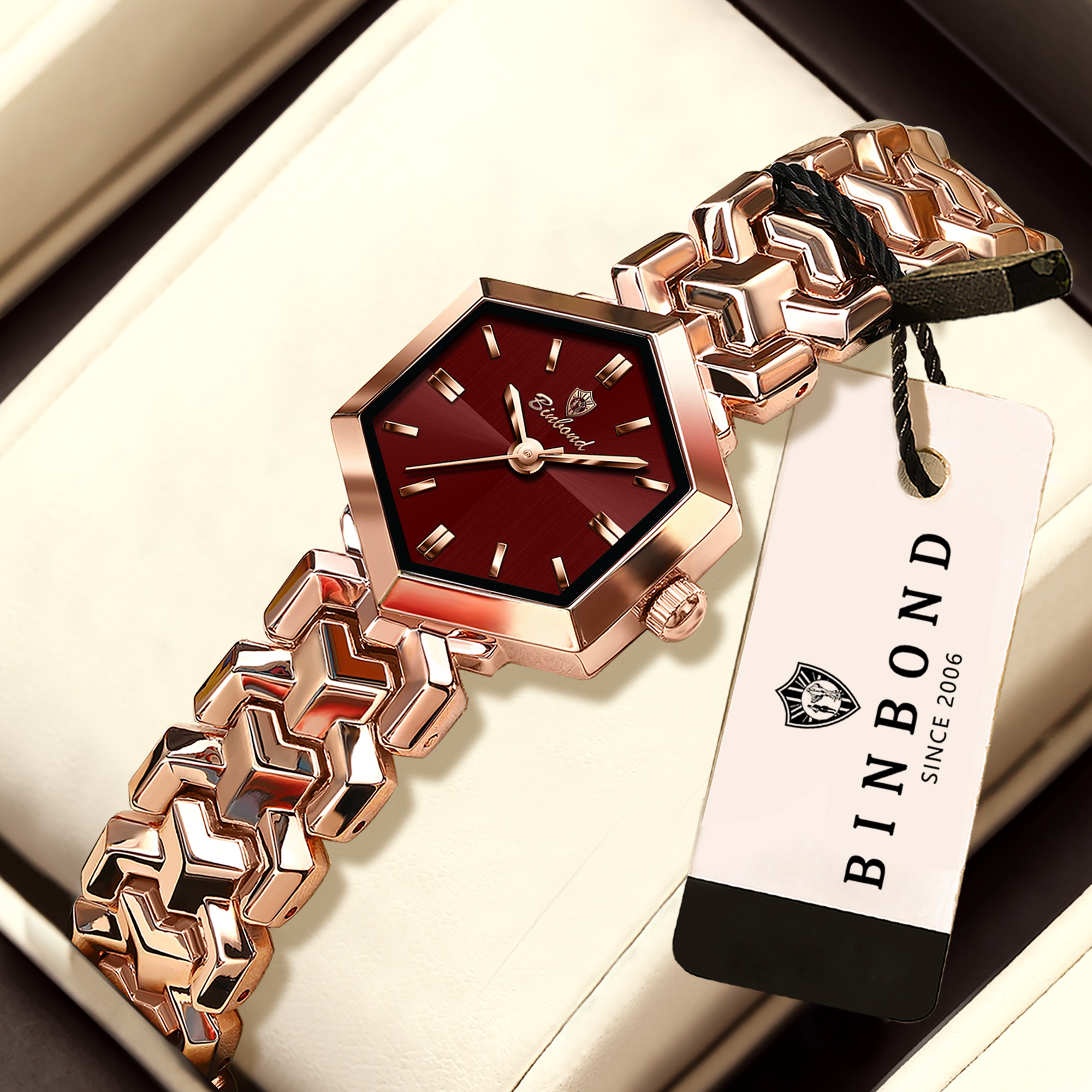 Lux Watch - BINBOND Free Ship Orginal Luxury Quartz