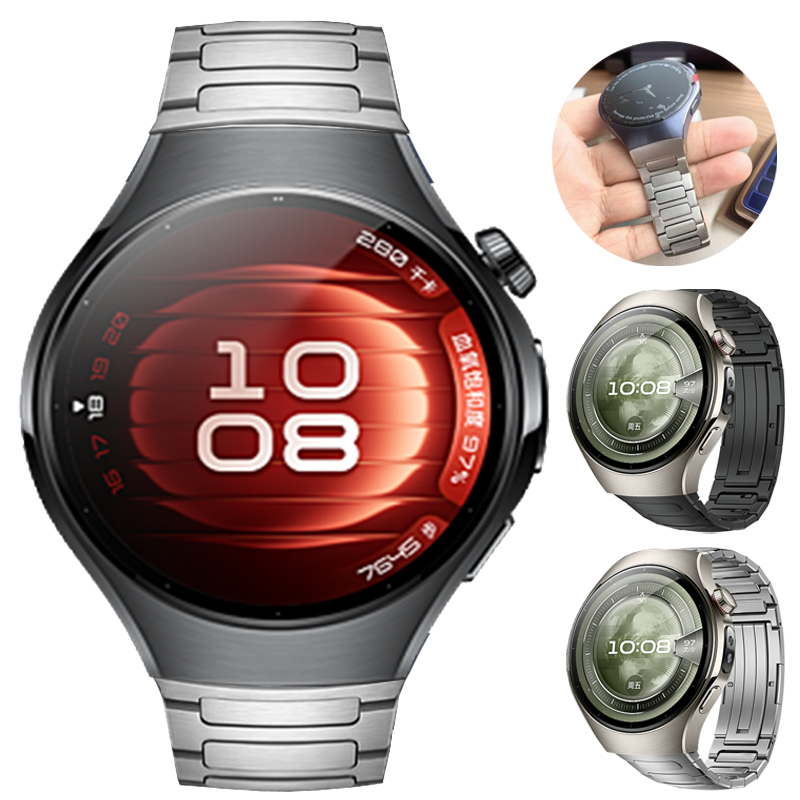 Luxury Watch Business - Luxury Titanium Alloy Strap For Huawei
