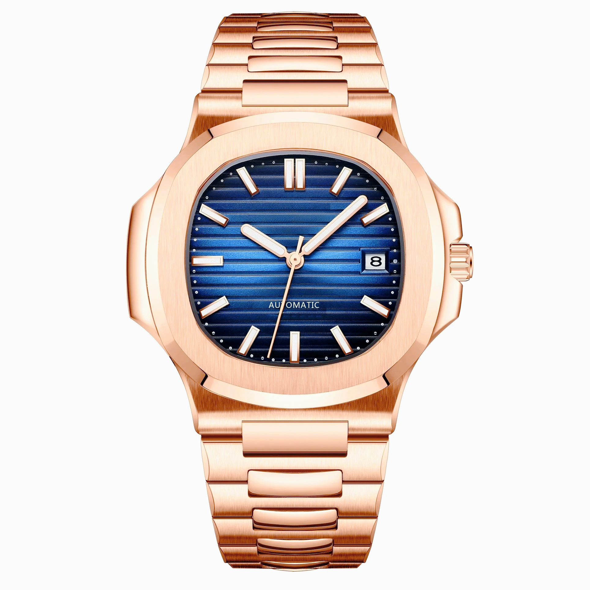 Luxury Watch Gold And Black - 904L Stainless Steel case, for Men
