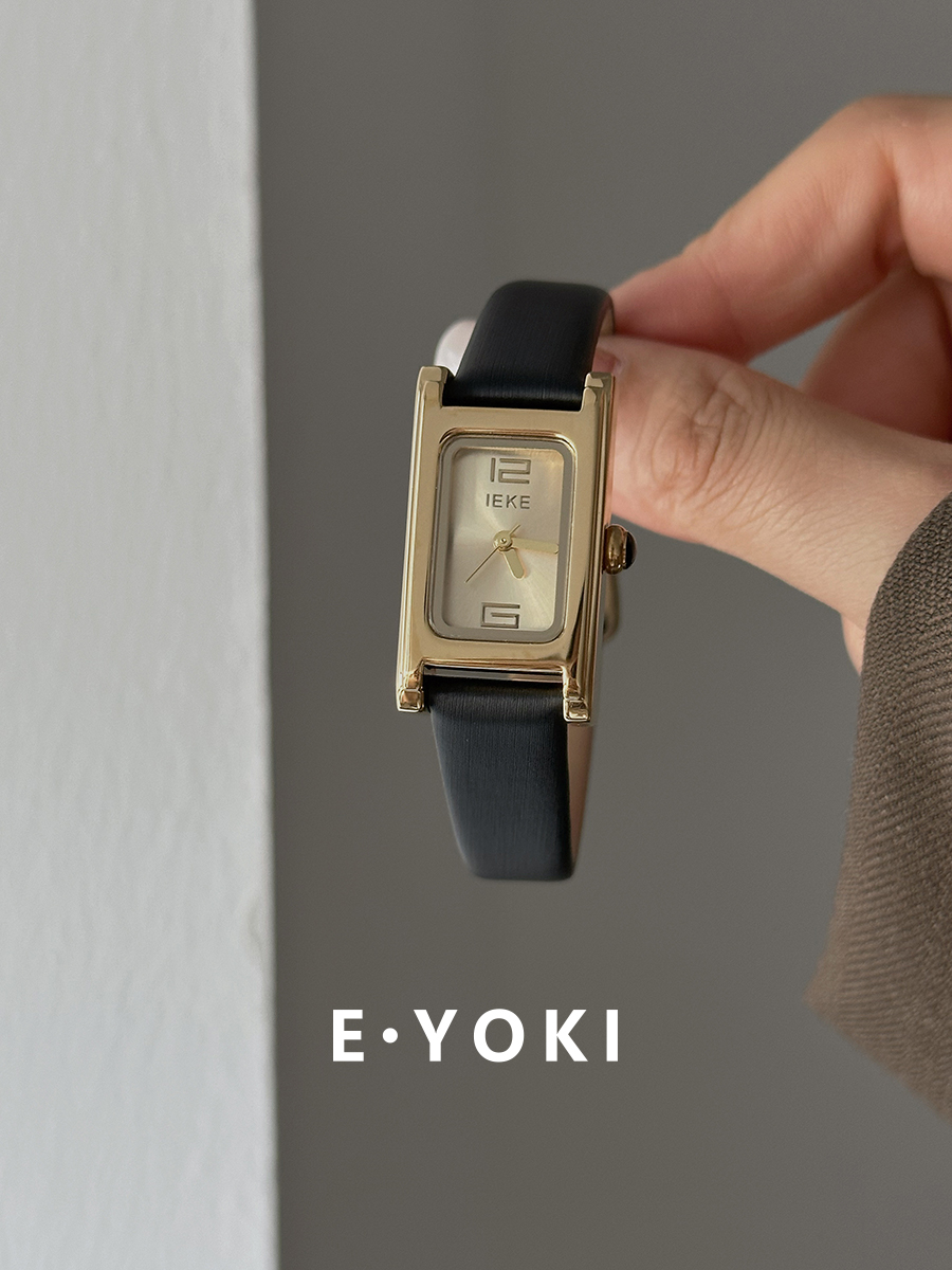 Luxury Watch Gold And Black - New Korean-Style Black And Gold Quartz