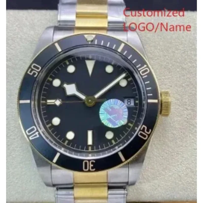 Luxury Watch Gold And Black - A11 Store Customized Watch Mechanical Automatic