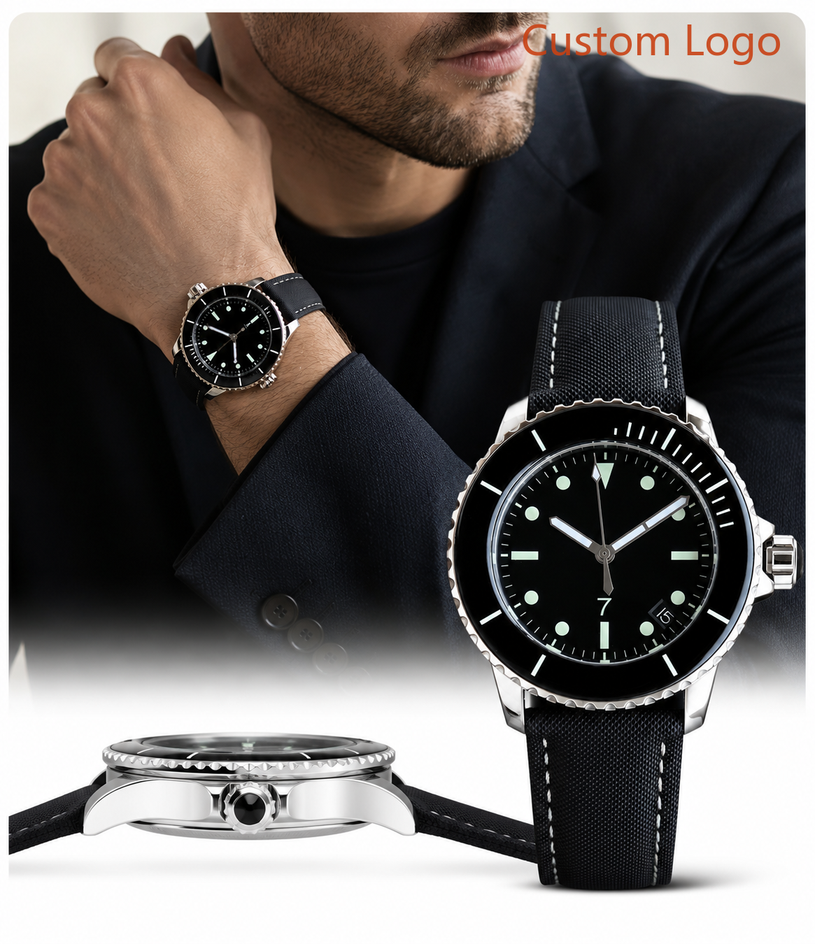 Luxury Watch Life - Men 42mm Vintage Diver Automatic Watch