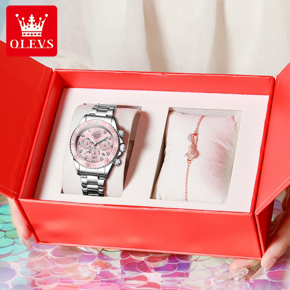 Luxury Watch For Women - OLEVS Women Watch 5632 Elegant Original
