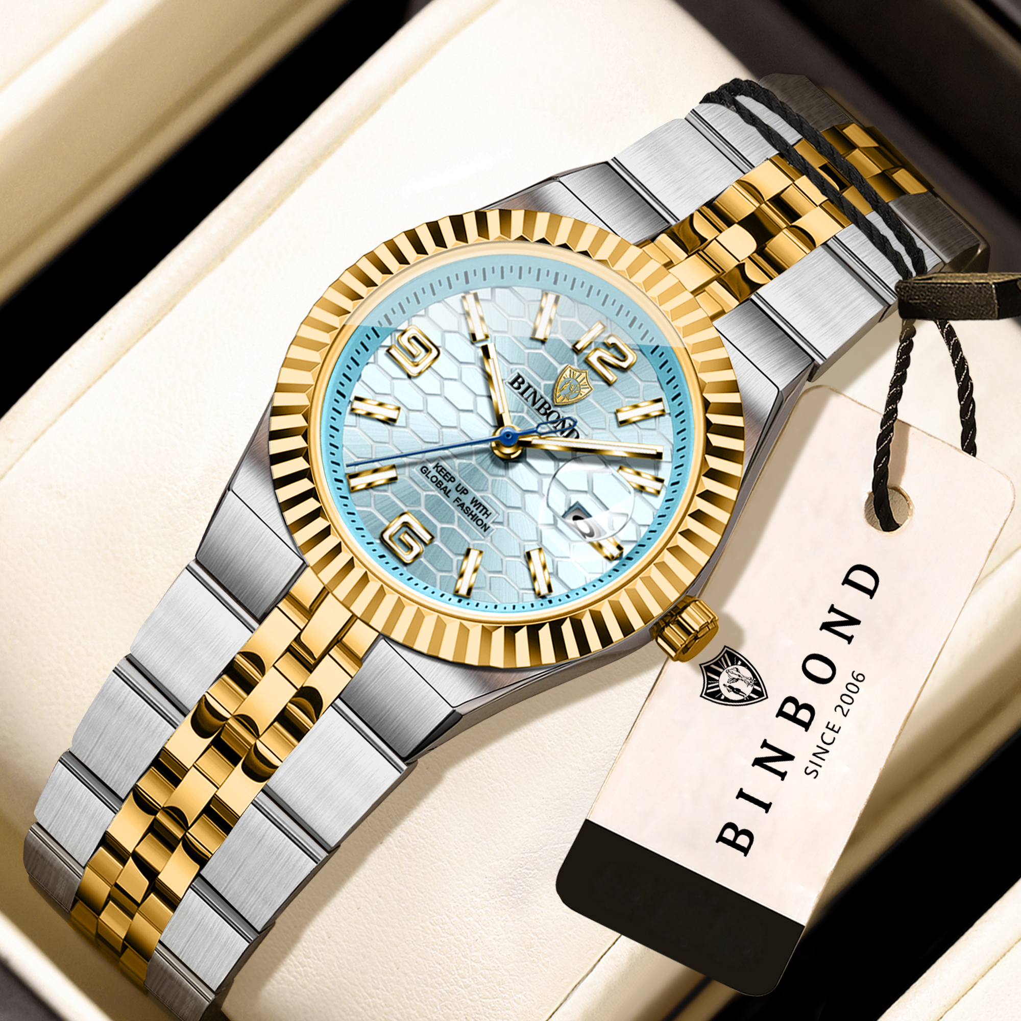 Lux Watch - BINBOND Orginal Precise Quartz Watches For