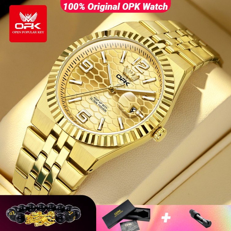 Luxury Watch Business - OPK 8186 Business Men's Watch Stainless