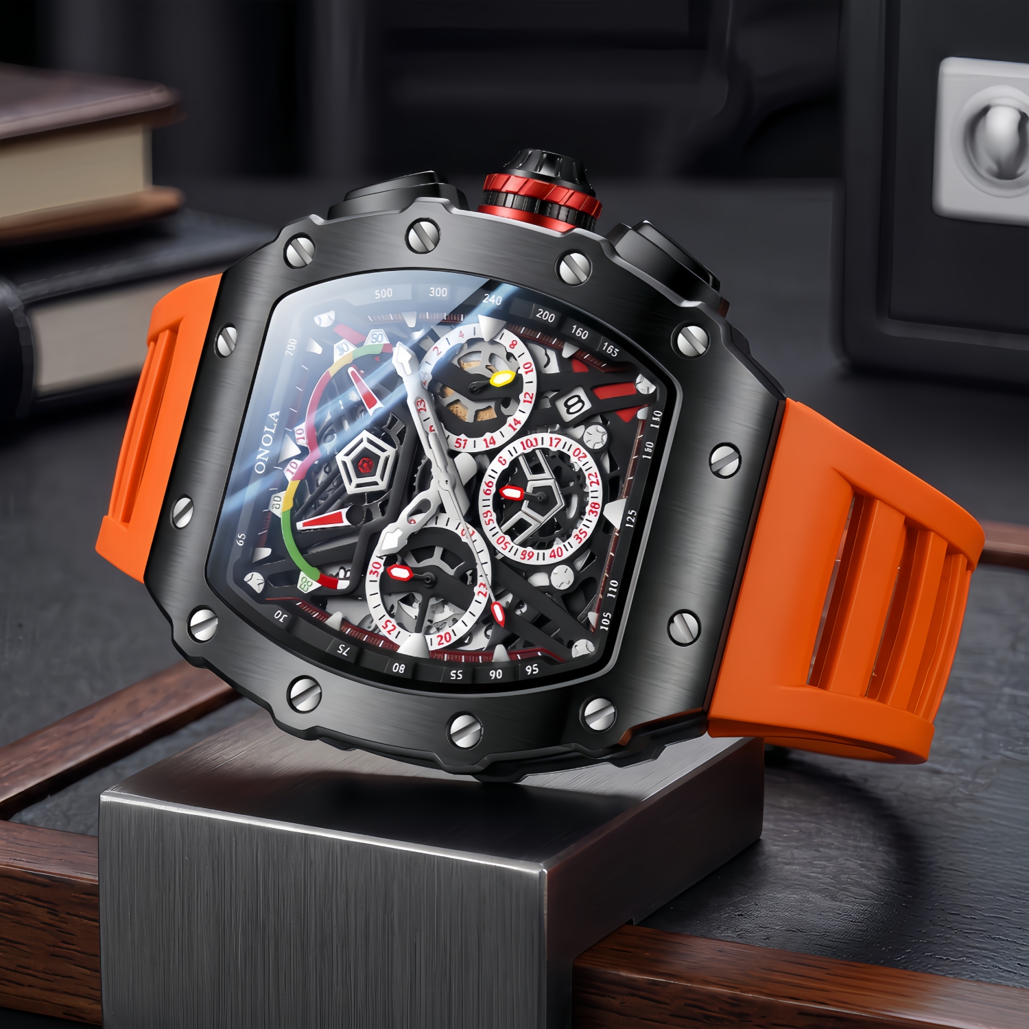 ONOLA 2021 Top Brand Watch Men - Luxury Watch Life recension och pris