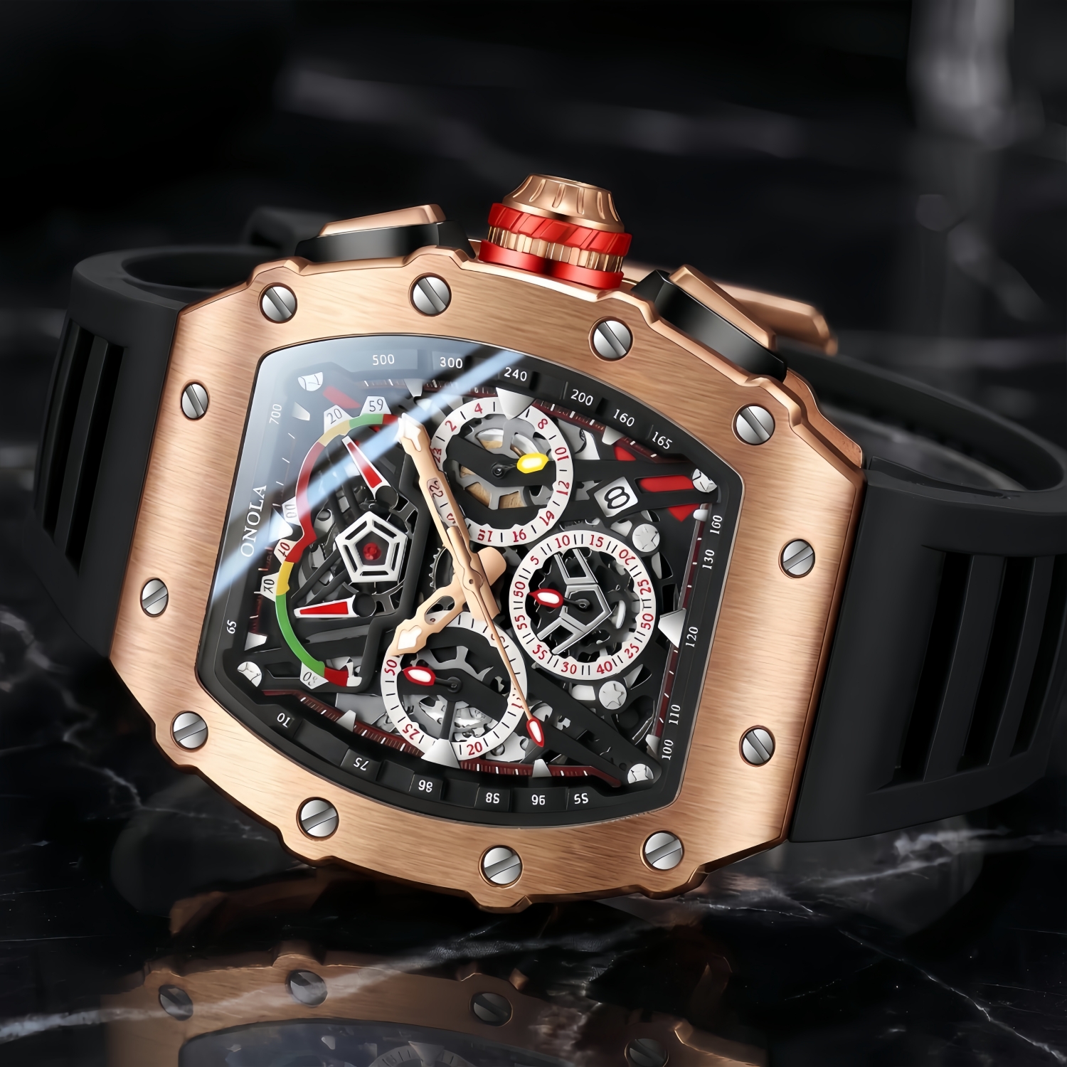 ONOLA 2021 Top Brand Watch Men - Luxury Watch Life recension och pris