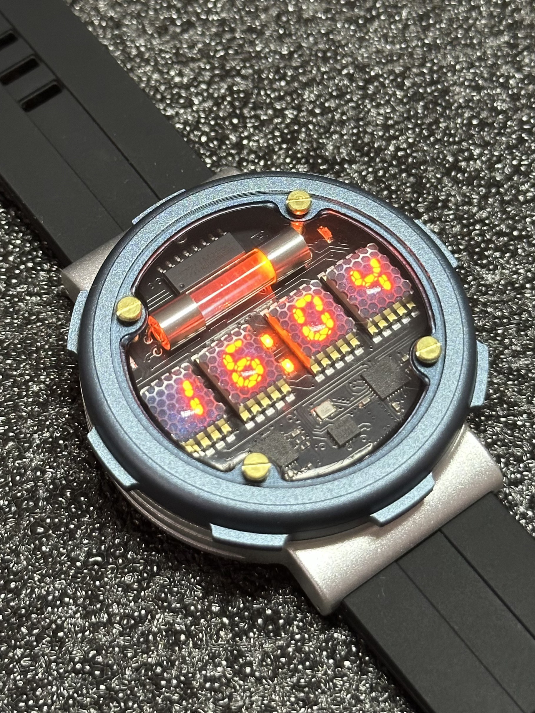 Retro Cyberpunk Nixie Tube Wat - Luxury Watch Nice recension och pris