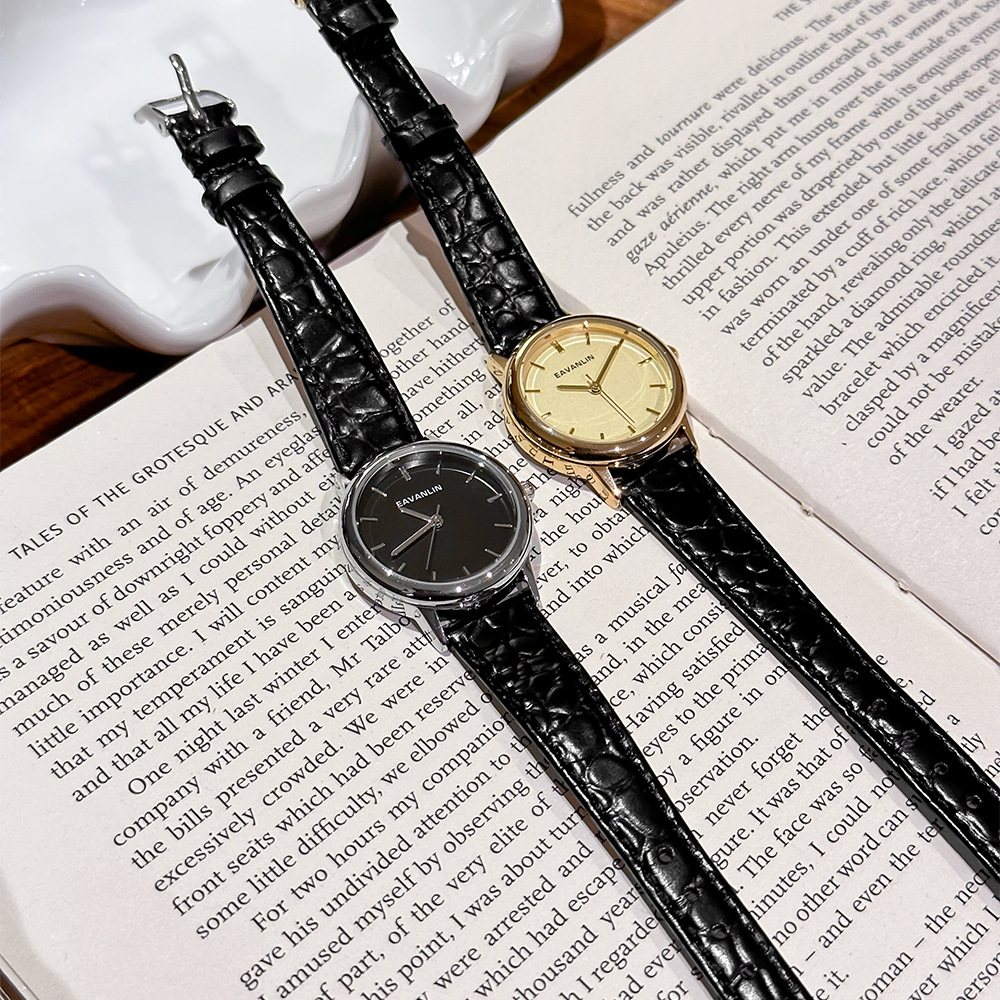 New Luxury Vintage Black And G - Luxury Watch Gold And Black recension och pris