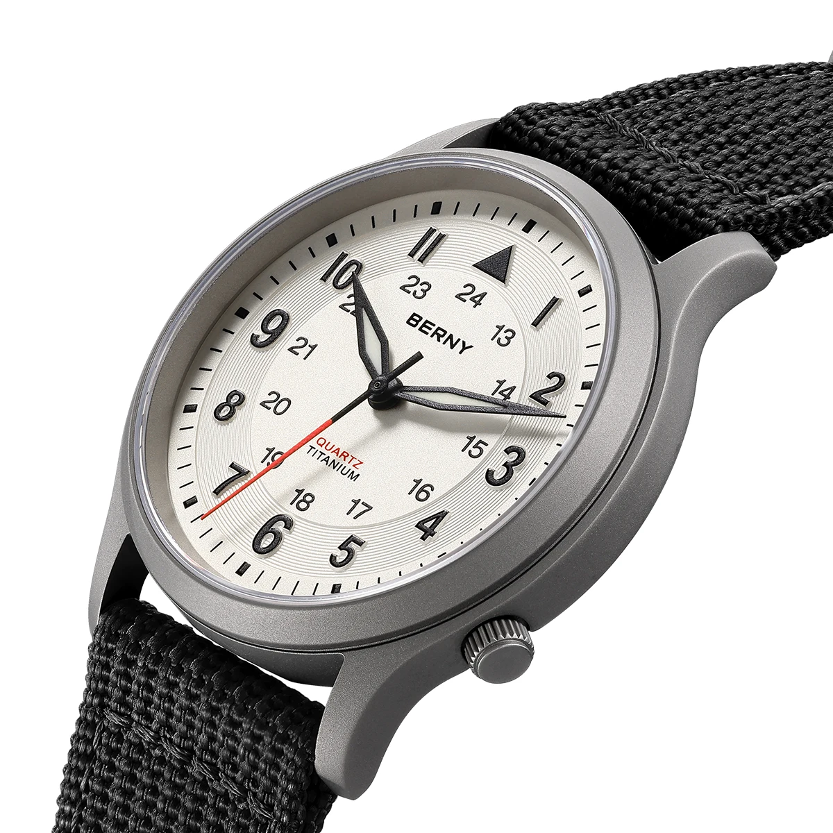 BERNY Titanium Watches for Men - Titanium Sport Watch recension och pris
