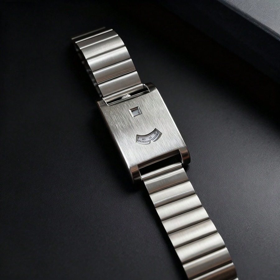 1pc Niche Design Artistic Squa - Luxury Watch Gold And Black recension och pris