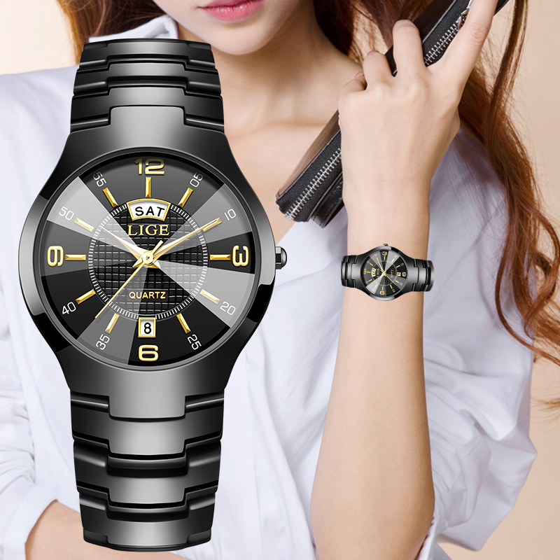 LIGE Fashion Elegant Women's W - Luxury Watch For Women recension och pris