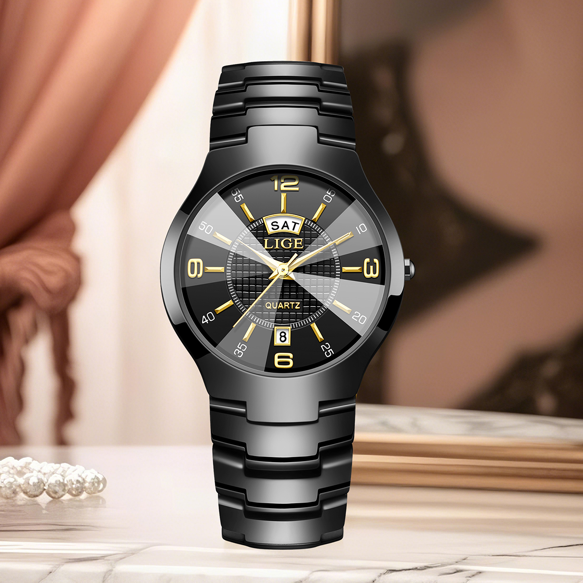 LIGE Fashion Elegant Women's W - Luxury Watch For Women recension och pris