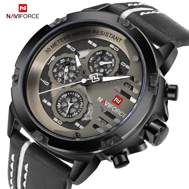 New NAVIFORCE Men's Creative S - Field Watch Military recension och pris