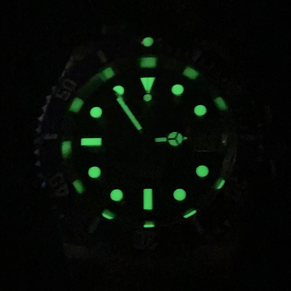 200M Diving Tandorio 40mm Japa - Titanium Sport Watch recension och pris
