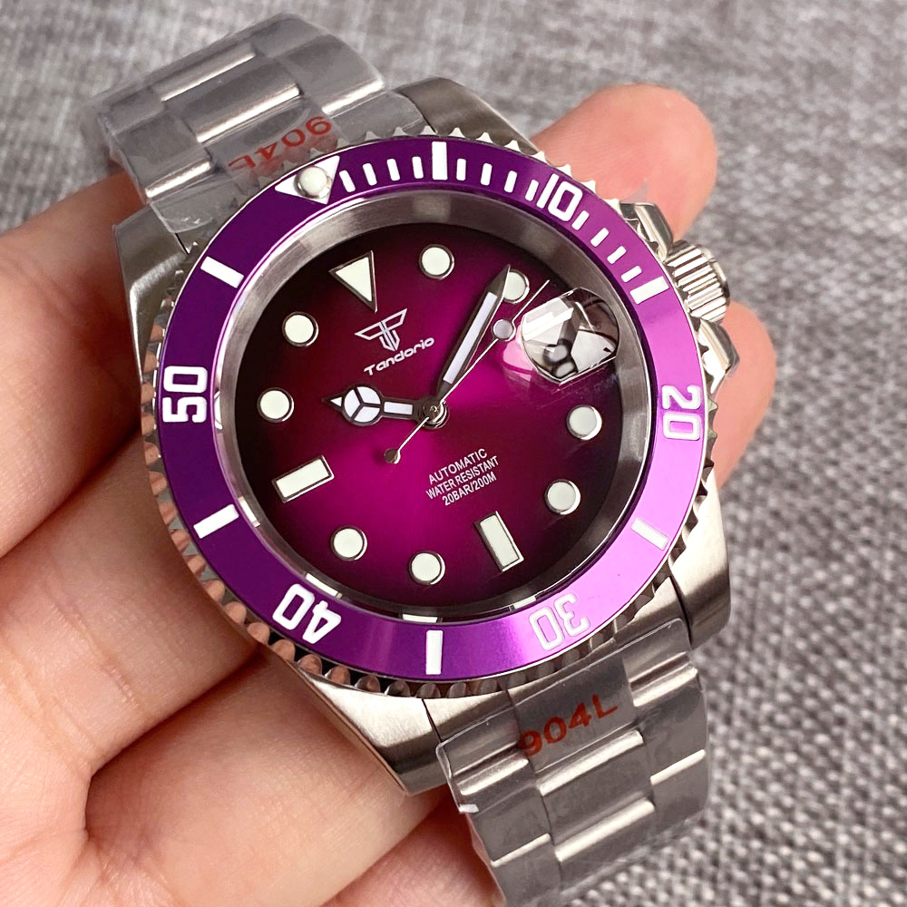 200M Diving Tandorio 40mm Japa - Titanium Sport Watch recension och pris