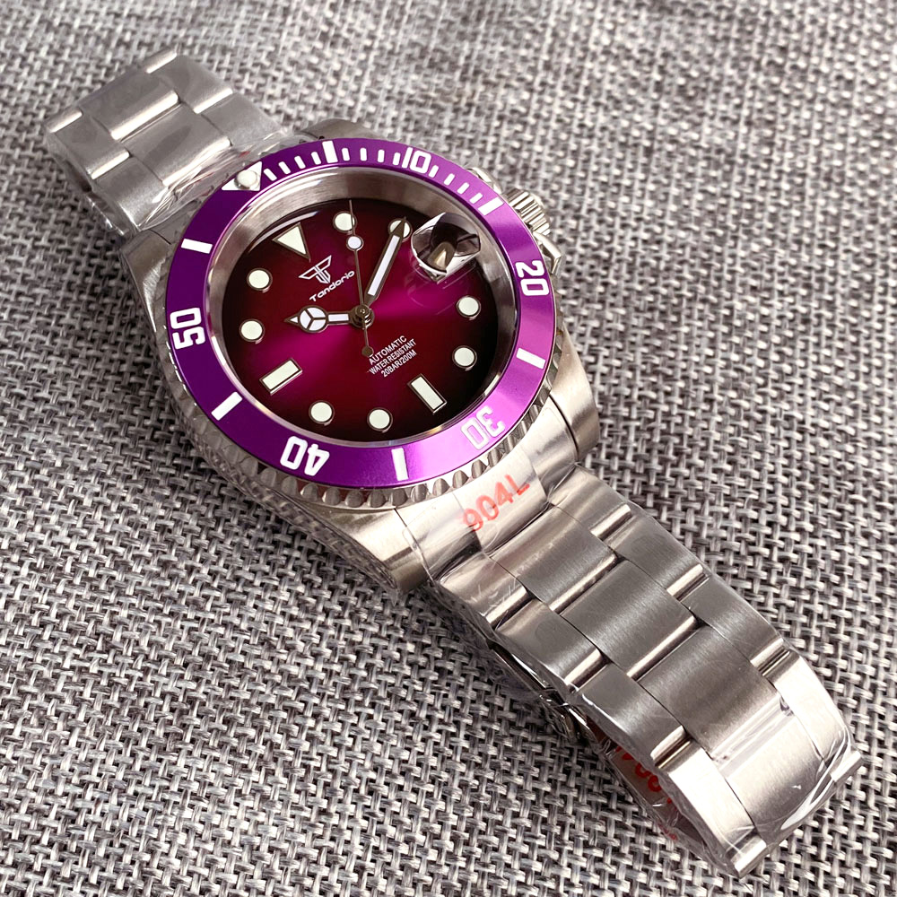 200M Diving Tandorio 40mm Japa - Titanium Sport Watch recension och pris