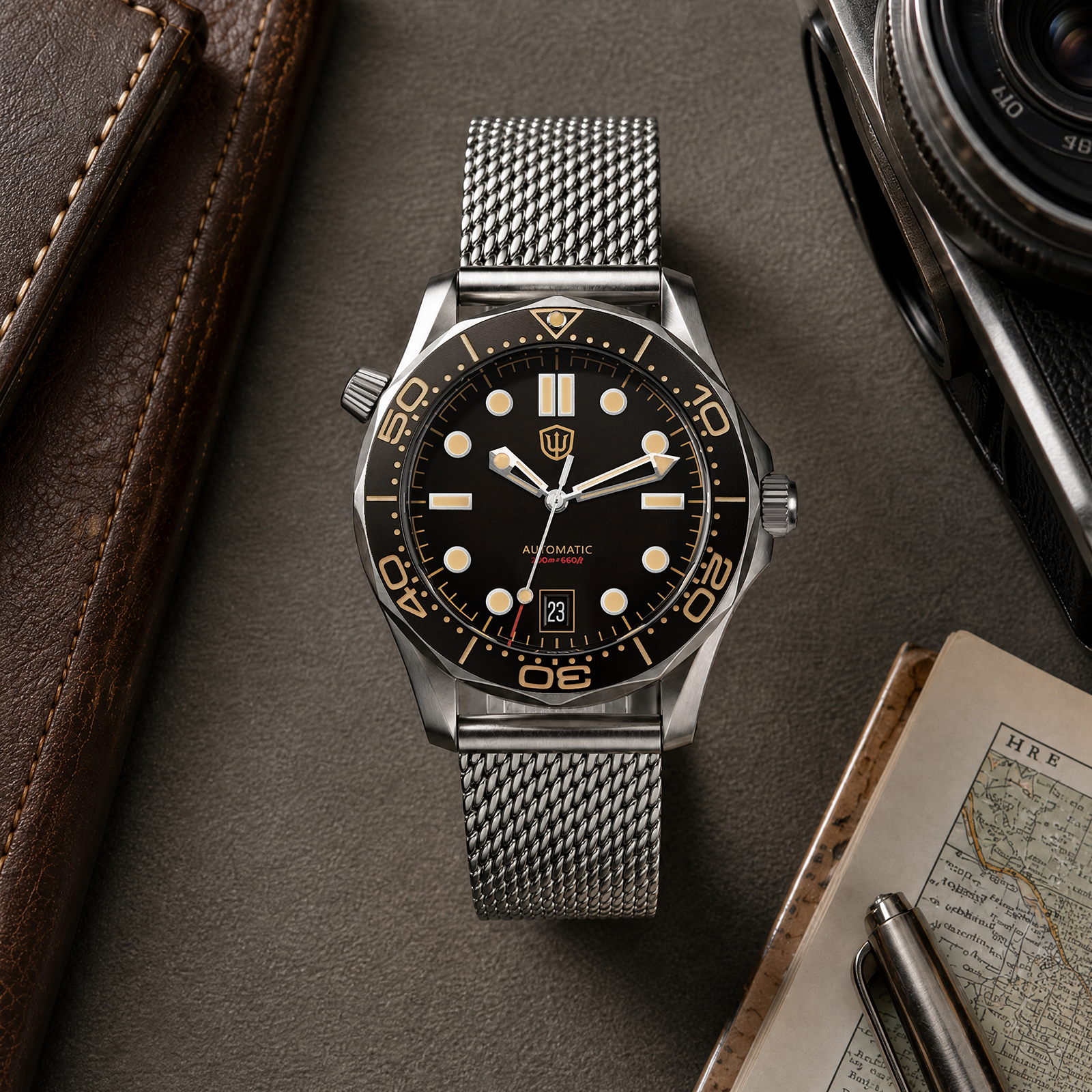 Watchdives Wd007 V4 39Mm NTTD  - Titanium Sport Watch recension och pris