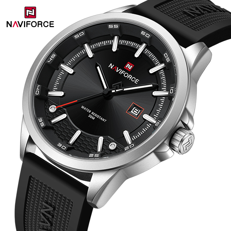 NAVIFORCE Luxury Men's Watch 3 - Field Watch Military recension och pris