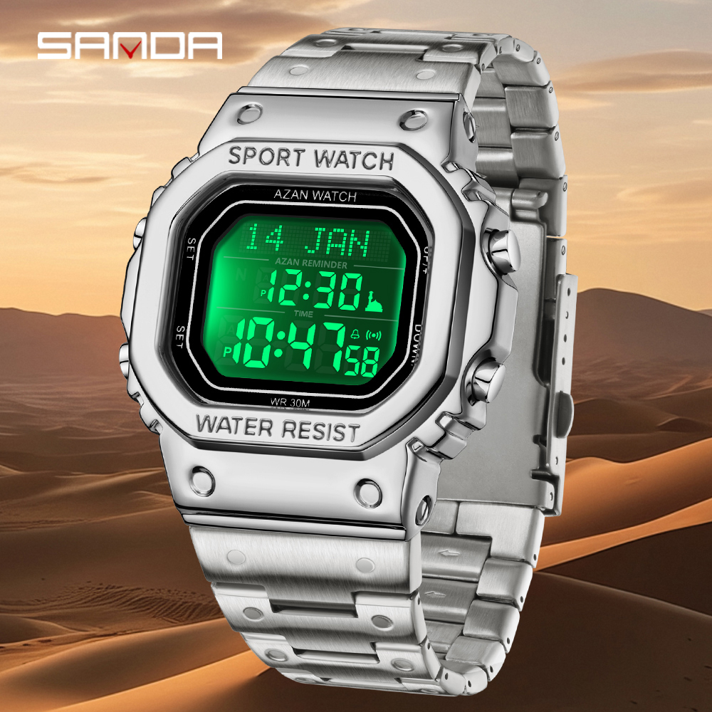 SANDA Luxury Men's Electronic  - Minute Repeater Watch recension och pris