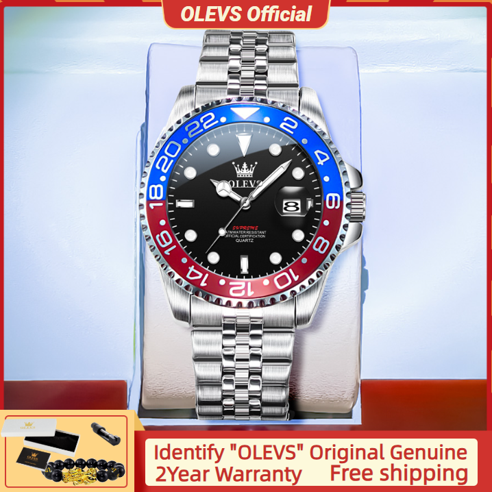 OLEVS 5657 Original Brand Men' - Luxury Watch Business recension och pris