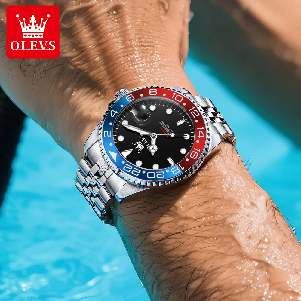 OLEVS 5657 Original Brand Men' - Luxury Watch Business recension och pris