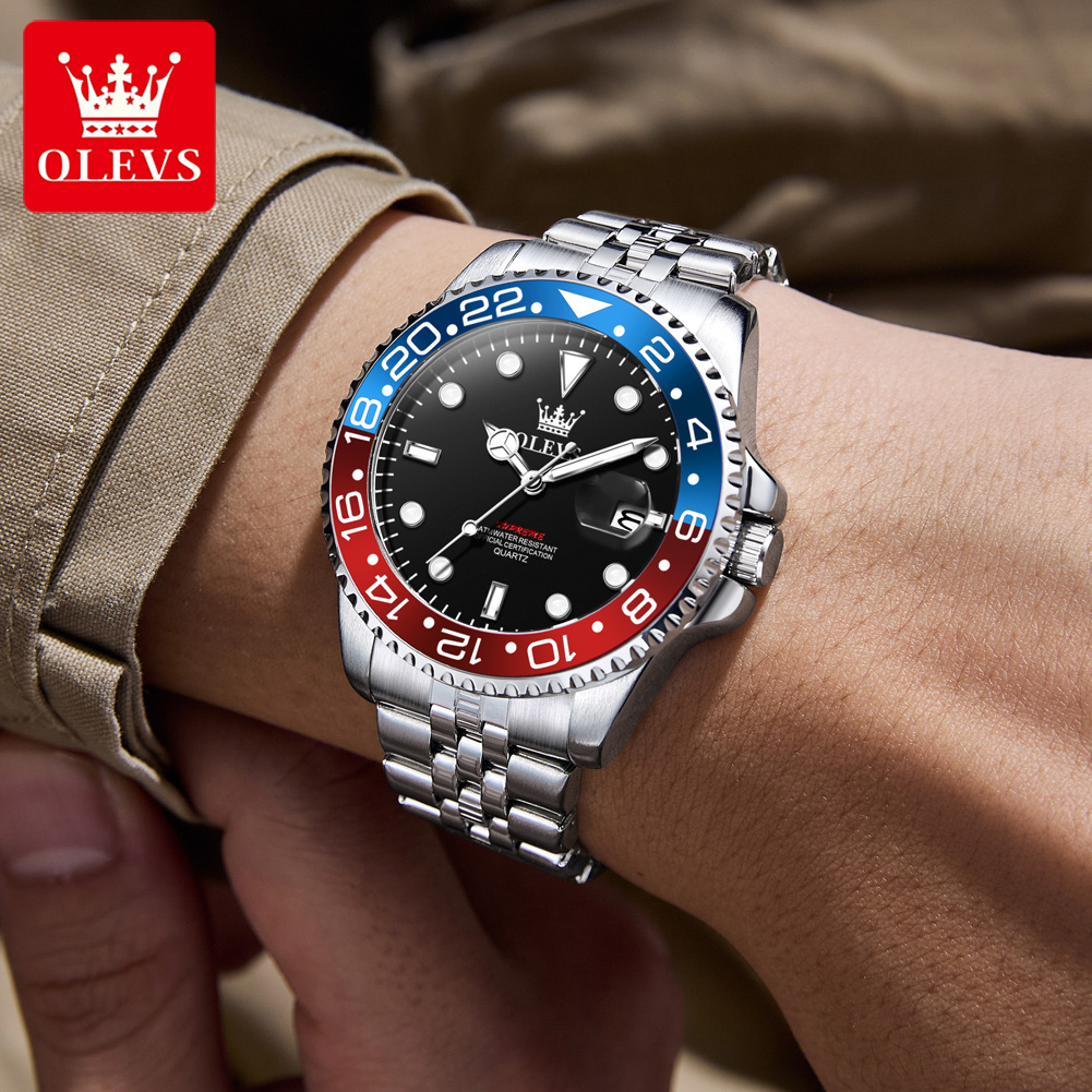 OLEVS 5657 Original Brand Men' - Luxury Watch Business recension och pris