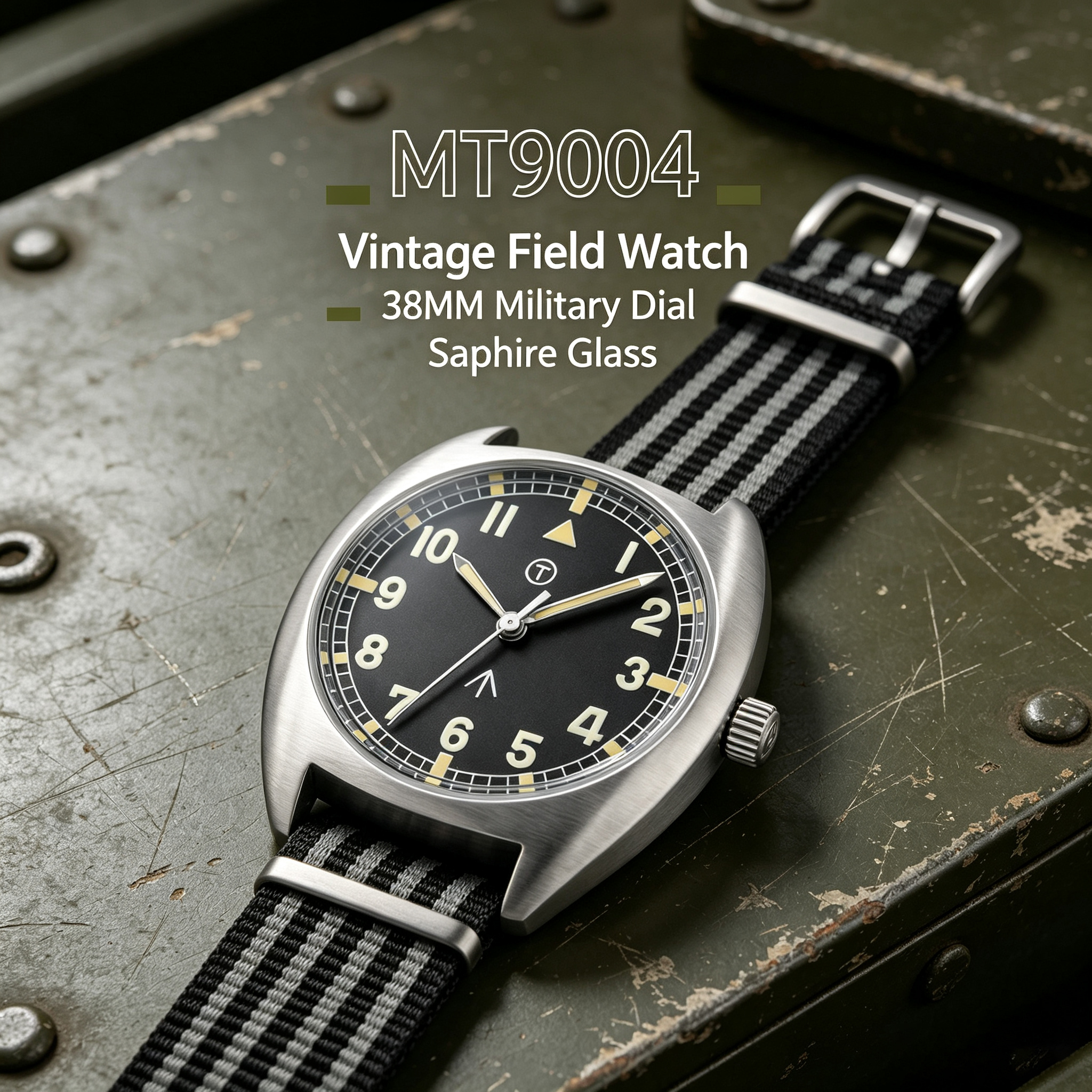 MILITREK MT9004 Vintage Milita - Field Watch Military recension och pris