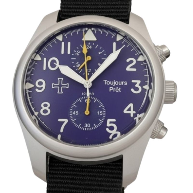 Toujours Pret Dual Time GMT Qu - Field Watch Military recension och pris