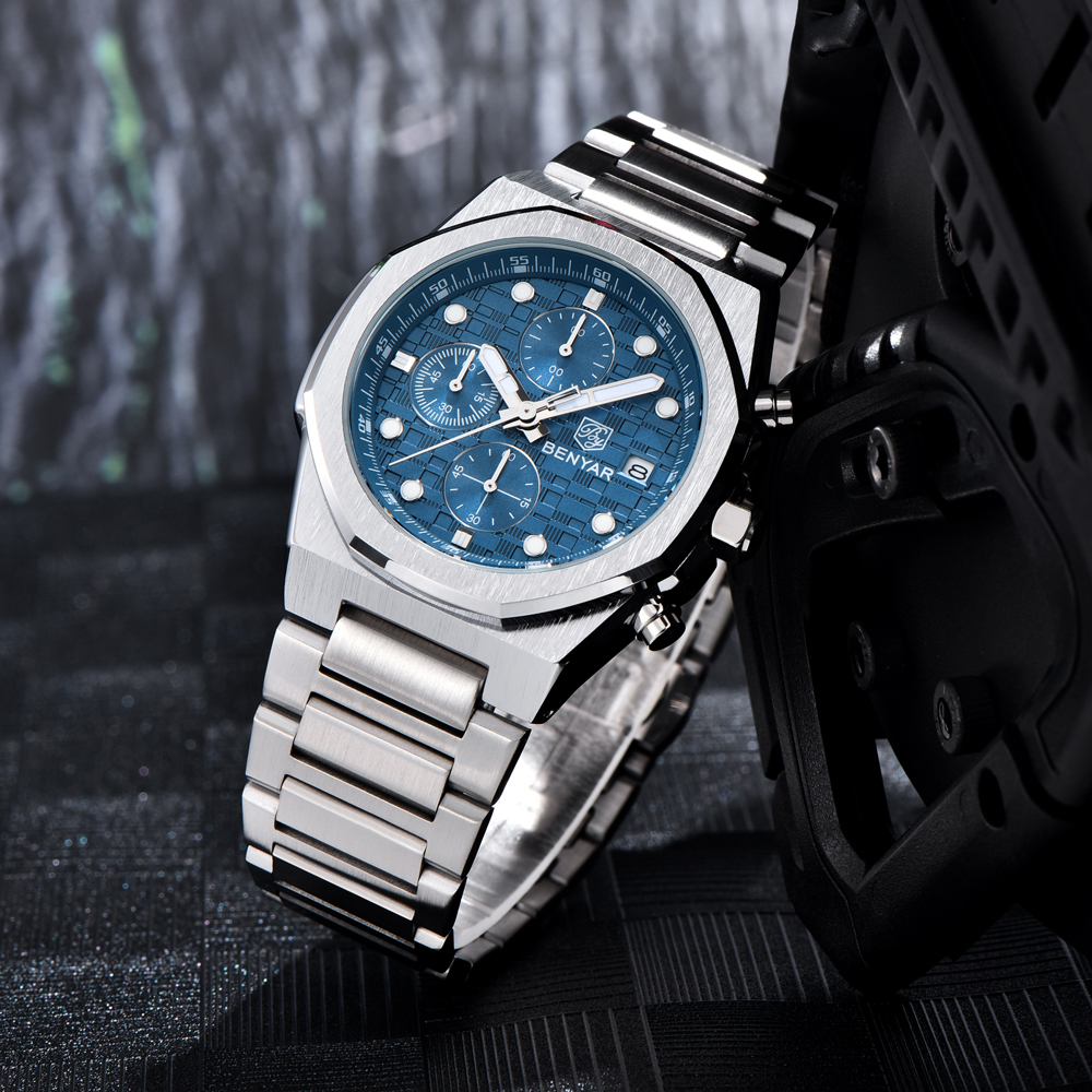 2025 New BENYAR Men's Watches  - Luxury Watch Business recension och pris