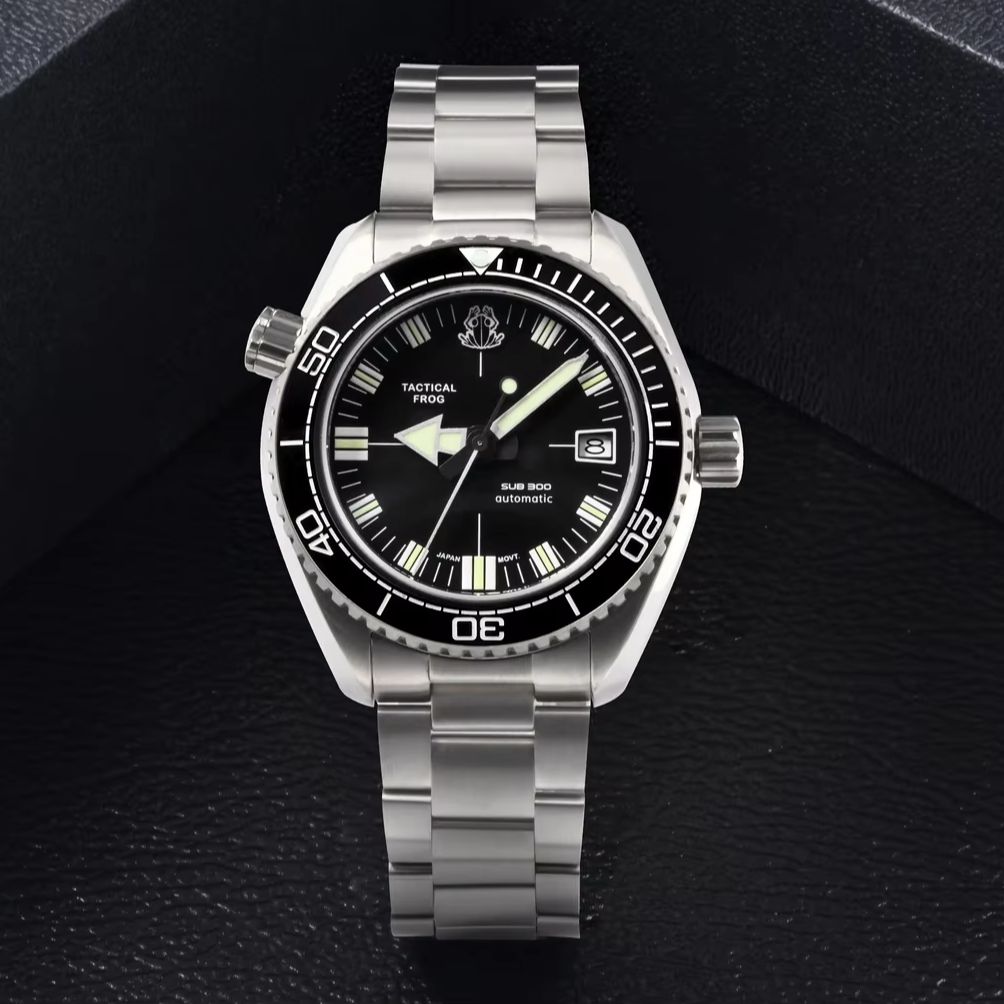 Tactical Frog New Men Automati - Titanium Sport Watch recension och pris