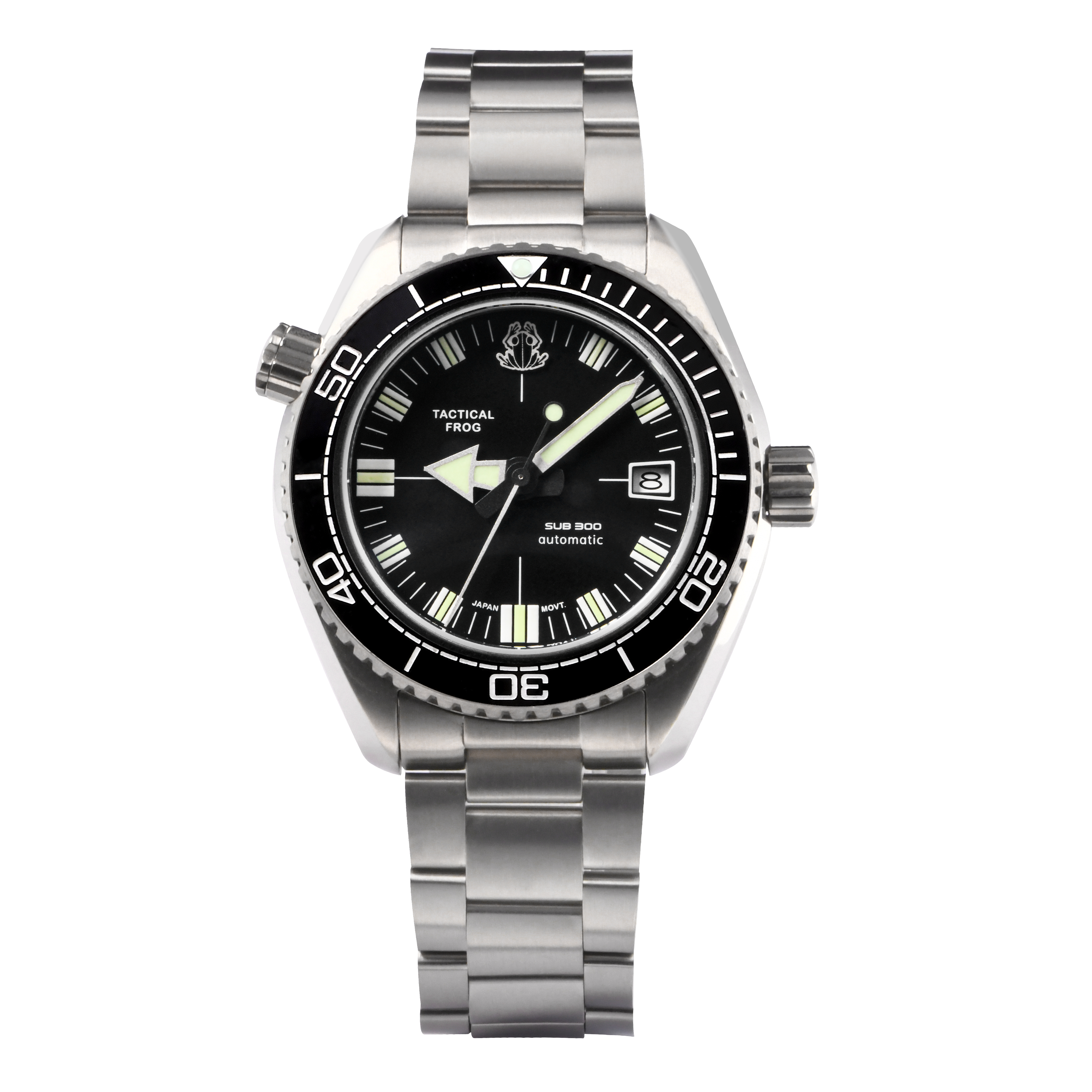 Tactical Frog New Men Automati - Titanium Sport Watch recension och pris
