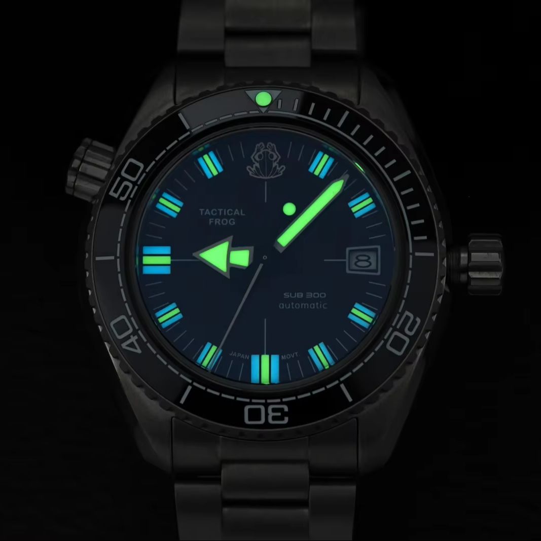 Tactical Frog New Men Automati - Titanium Sport Watch recension och pris