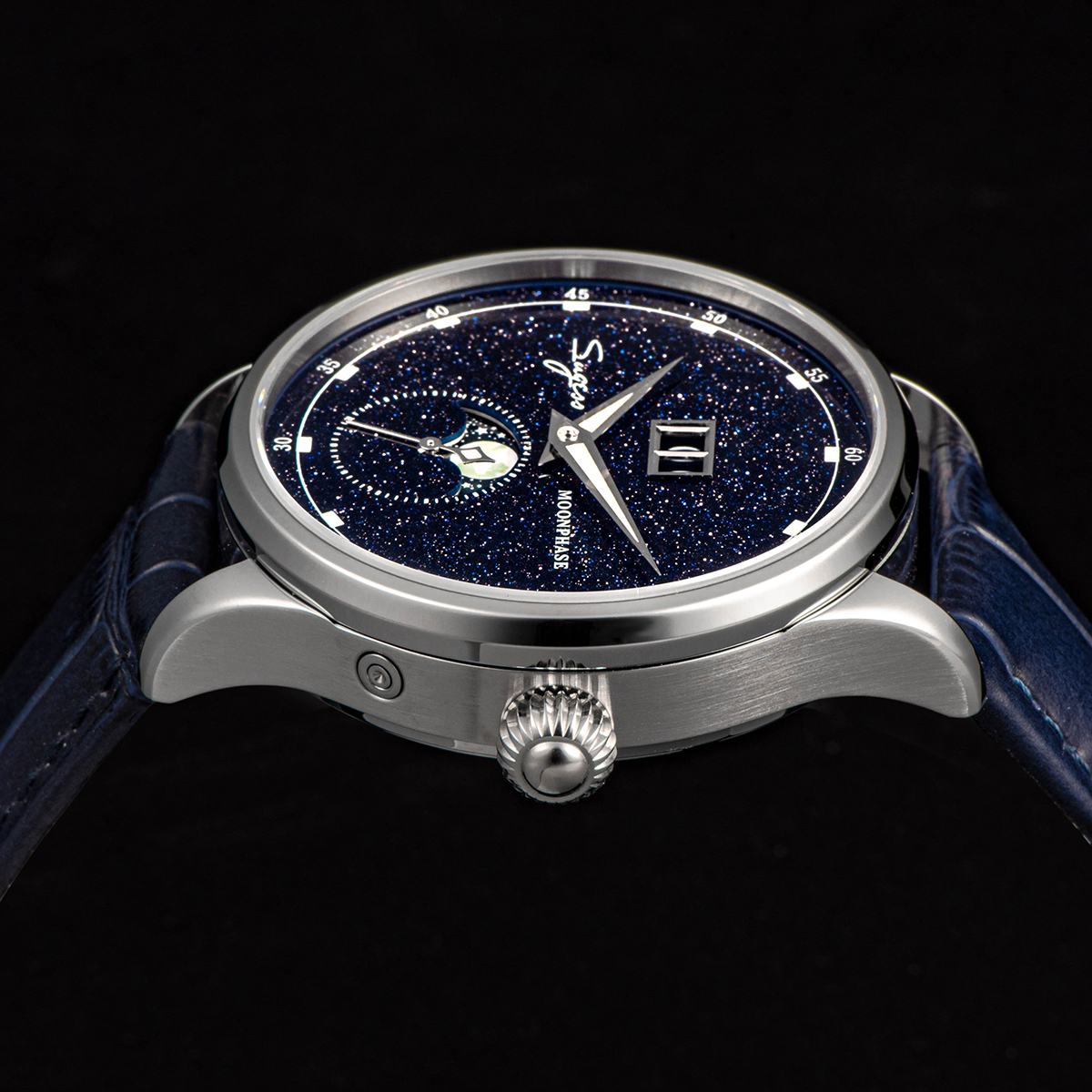 Sugess Moonphase Watch of Men  - Minute Repeater Watch recension och pris