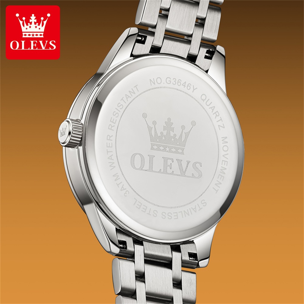 OLEVS Moon Phase men's watches - Luxury Watch For Men recension och pris