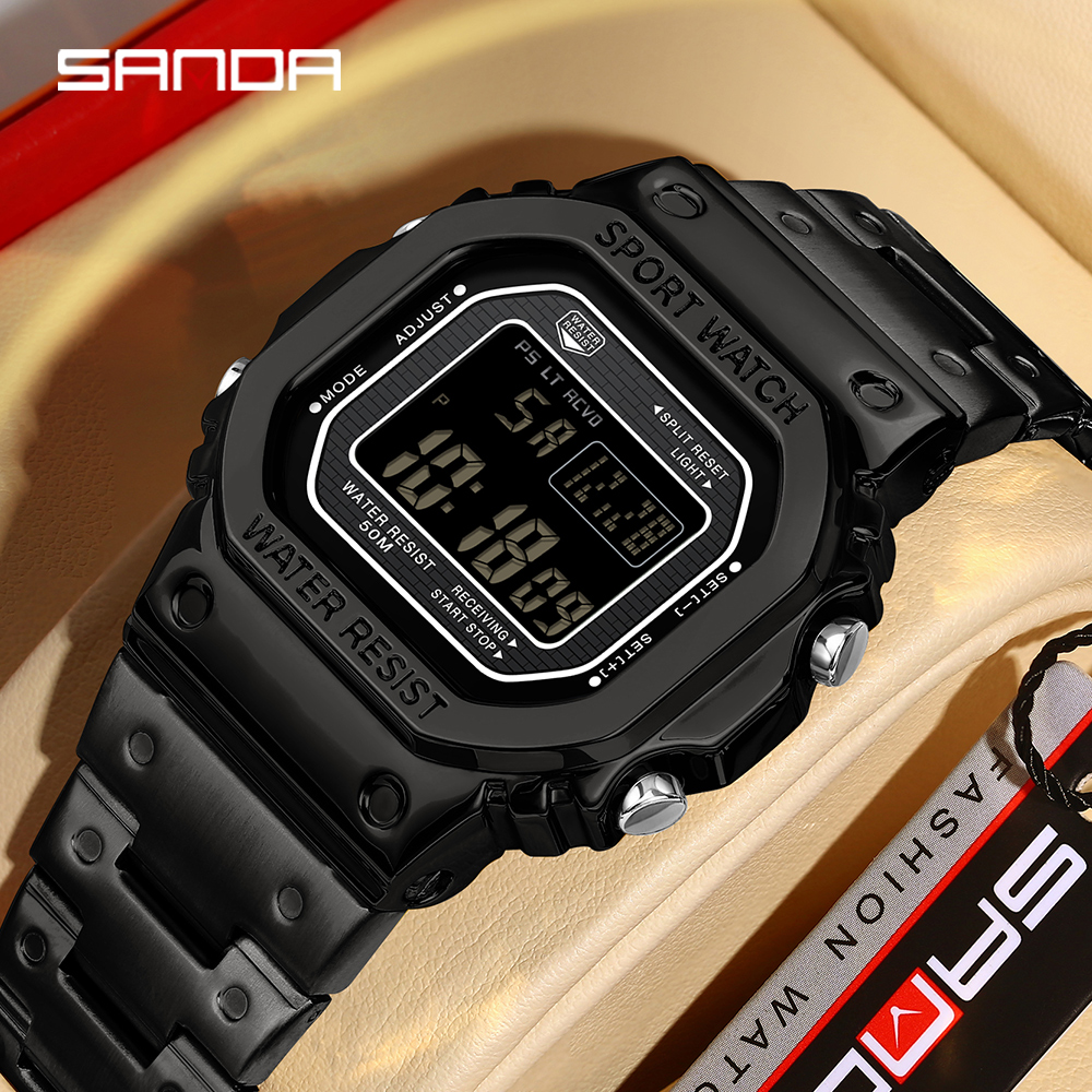 SANDA 2162 Men's Electronic Di - Minute Repeater Watch recension och pris