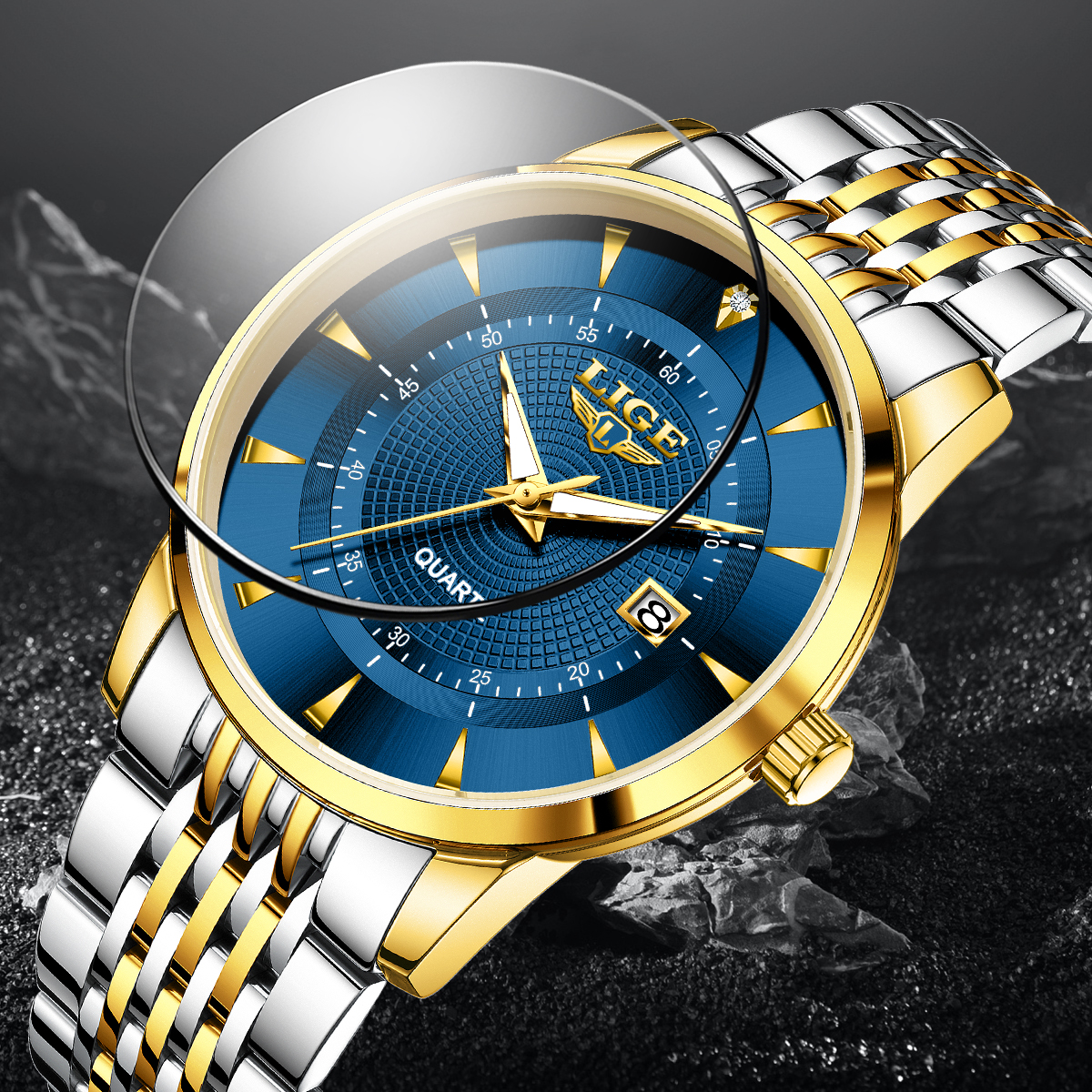 LIGE New 2026 Luxury Man Watch - Luxury Watch For Men recension och pris