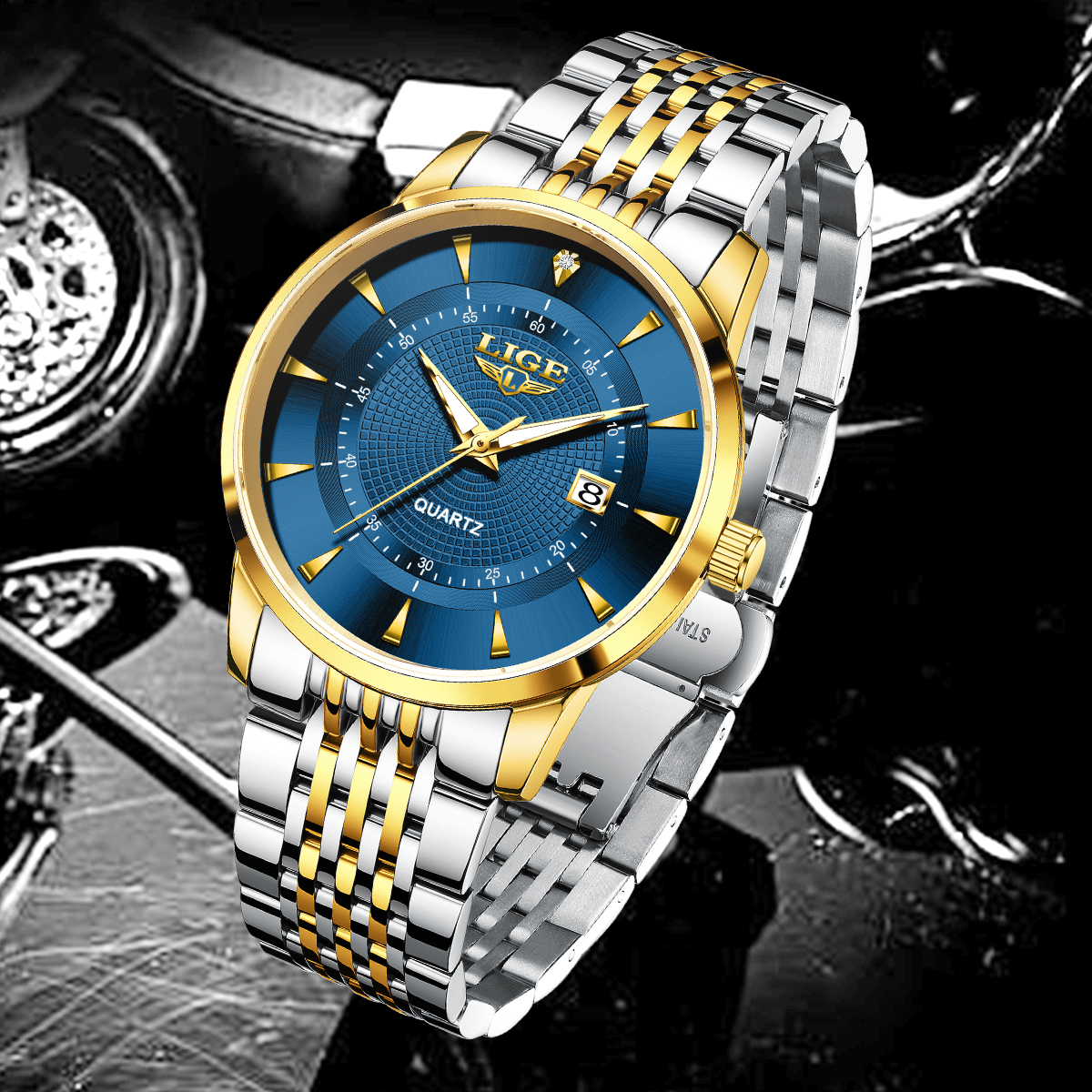 LIGE New 2026 Luxury Man Watch - Luxury Watch For Men recension och pris