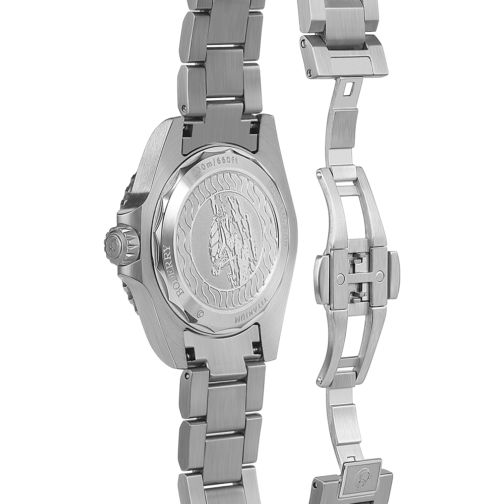 Boderry Titanium Diver Watch A - Titanium Sport Watch recension och pris